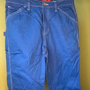 blue dickies cargo jeans